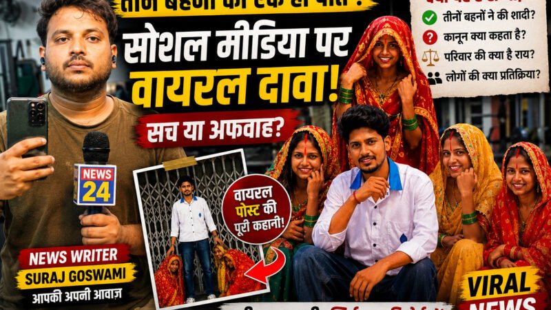 तीन बहनों ने एक ही युवक से शादी? वायरल पोस्ट की सच्चाई Three Sisters One Husband
